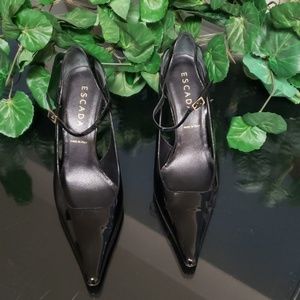 Escada Panten Leather Heels